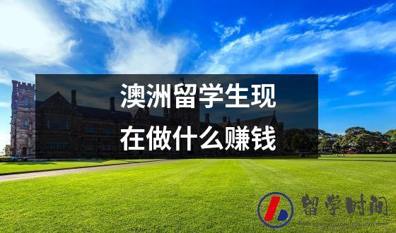 澳洲留学生现在做什么赚钱